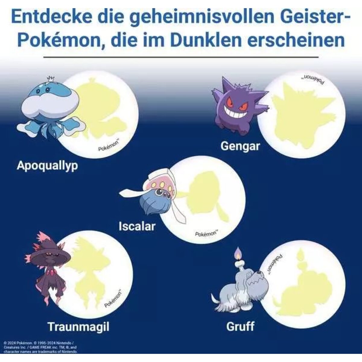 Ravensburger Pokémon Labyrinth Glow in the Dark
