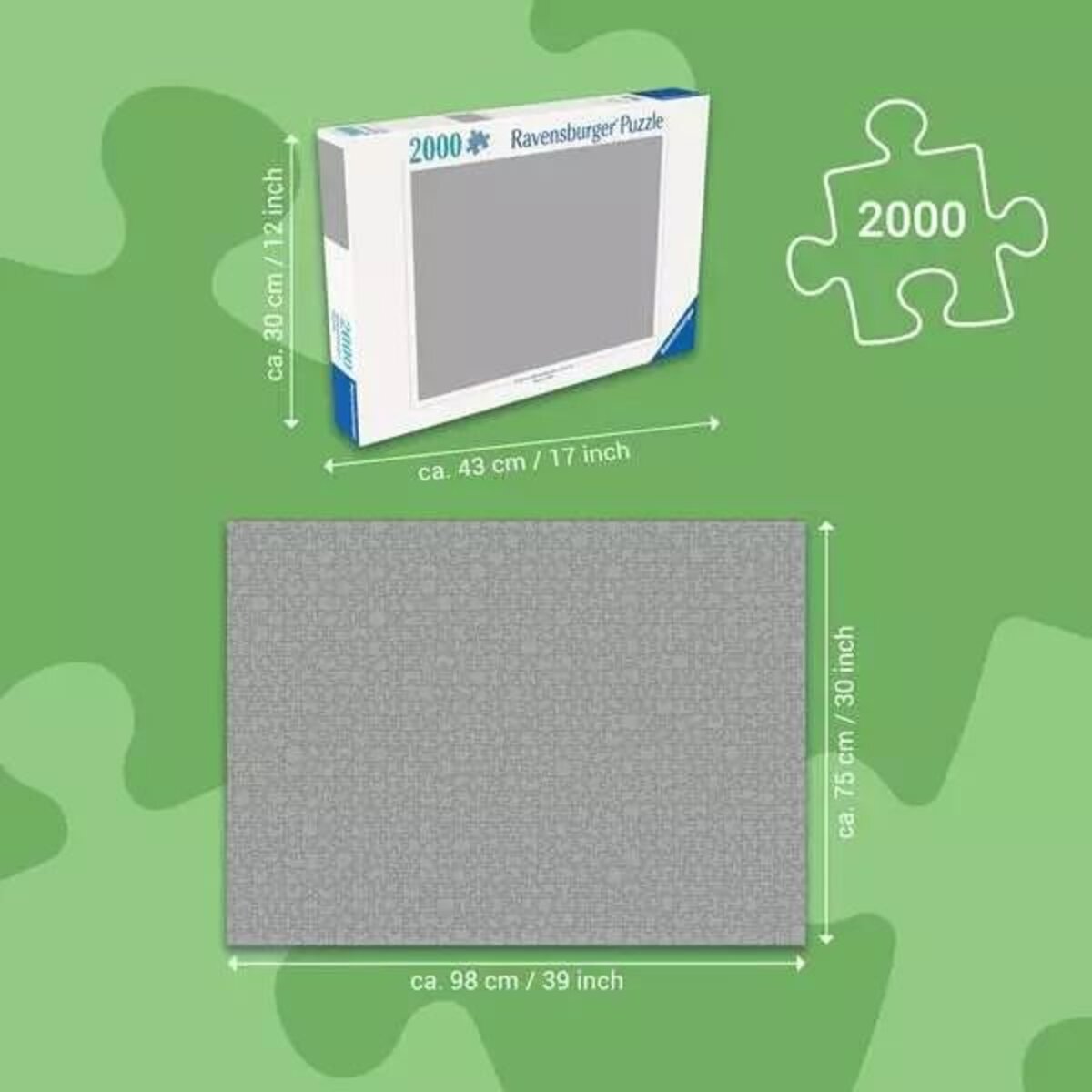 Ravensburger Puzzle - Kunterbuntes London, 2000 Teile