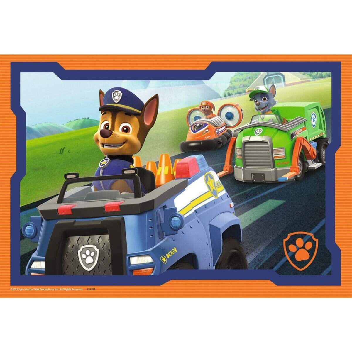 Ravensburger Puzzle - Paw Patrol im Einsatz, 2x12 Teile