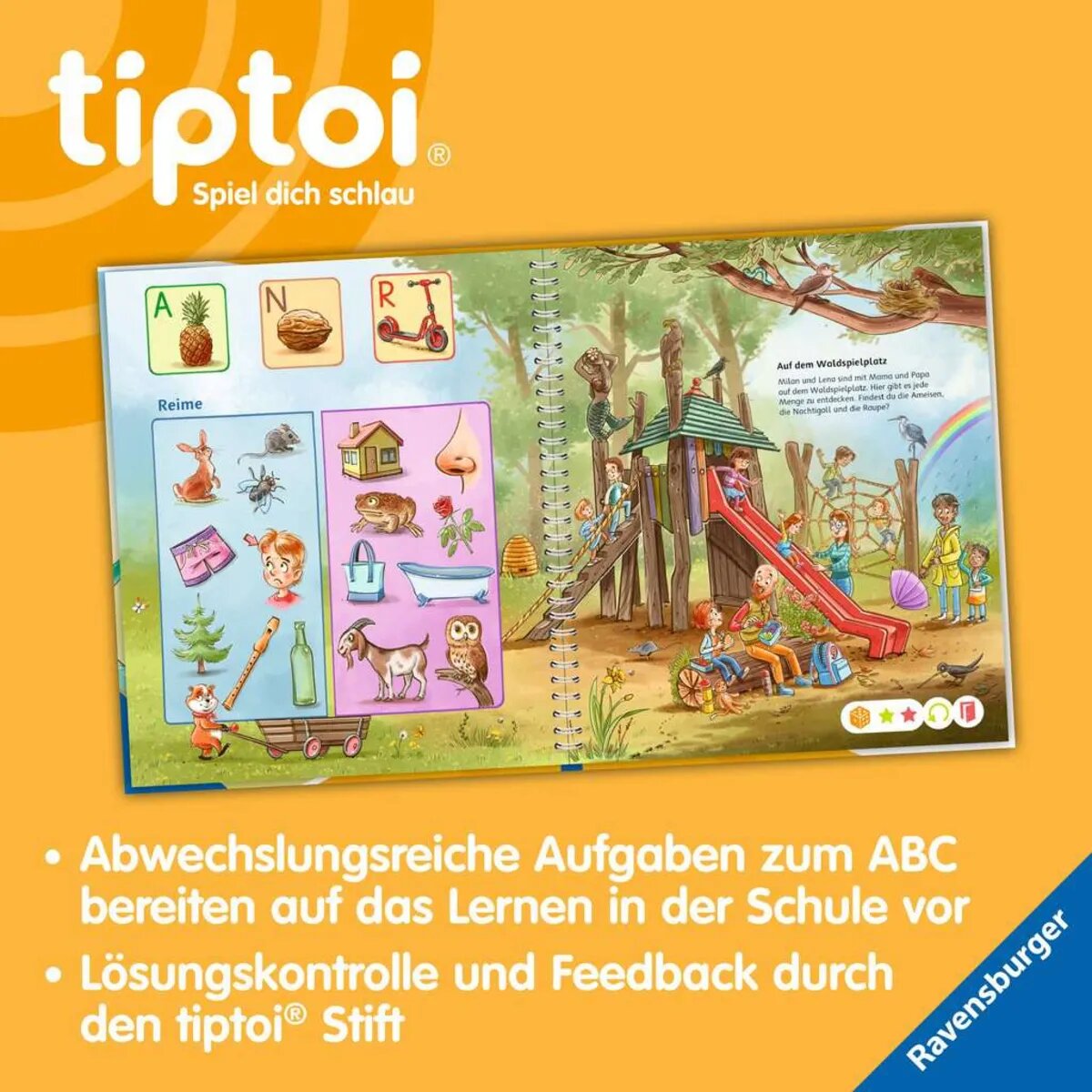 Ravensburger tiptoi® Meine Lern-Spiel-Welt: Buchstaben