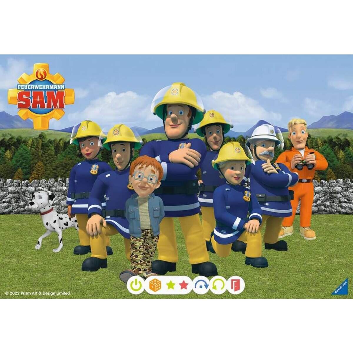Ravensburger tiptoi® Puzzle für kleine Entdecker: Feuerwehrmann Sam