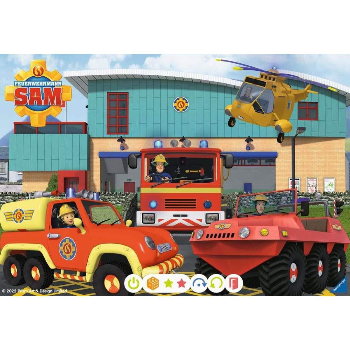 Ravensburger tiptoi® Puzzle für kleine Entdecker: Feuerwehrmann Sam