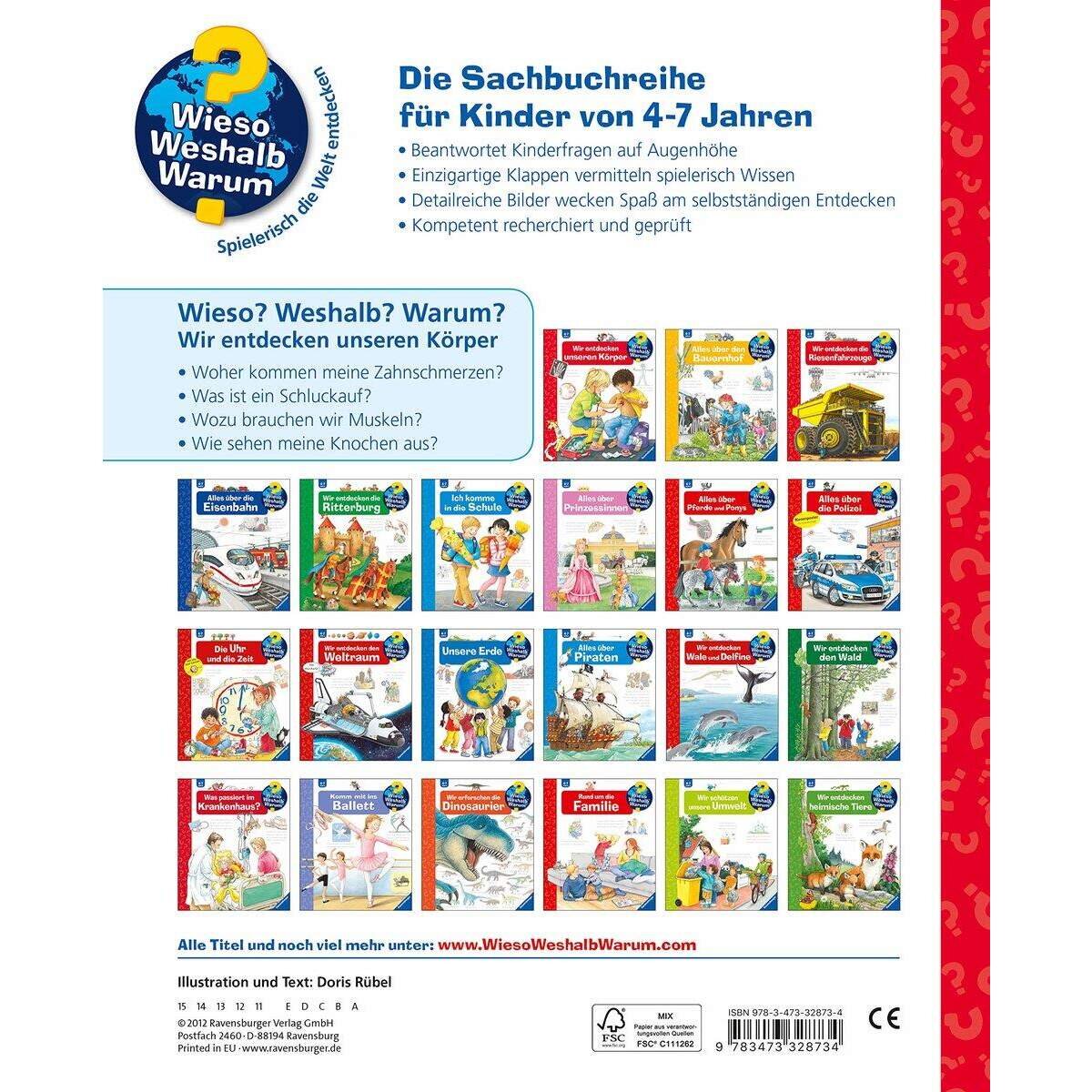 Ravensburger Wieso? Weshalb? Warum? Band. 1: Wir entdecken unseren Körper