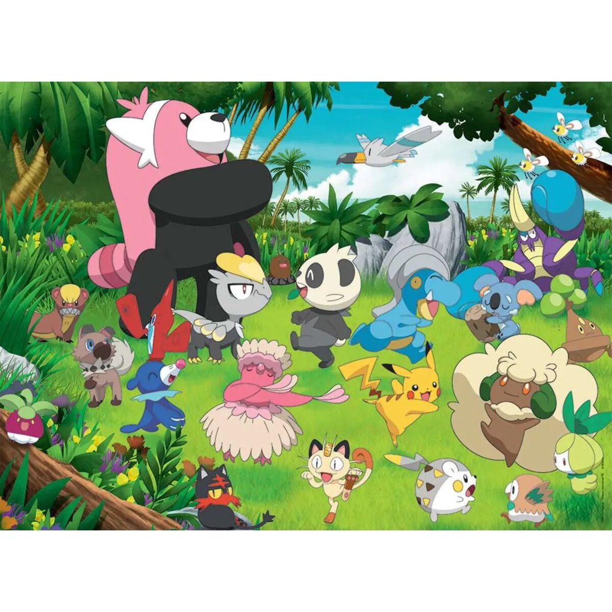 Ravensburger XXL Puzzle - Wilde Pokémon , 300 Teile