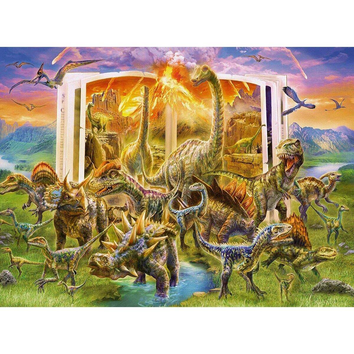 Ravensburger XXL-Puzzle: Dino Dictionary, 300 Teile