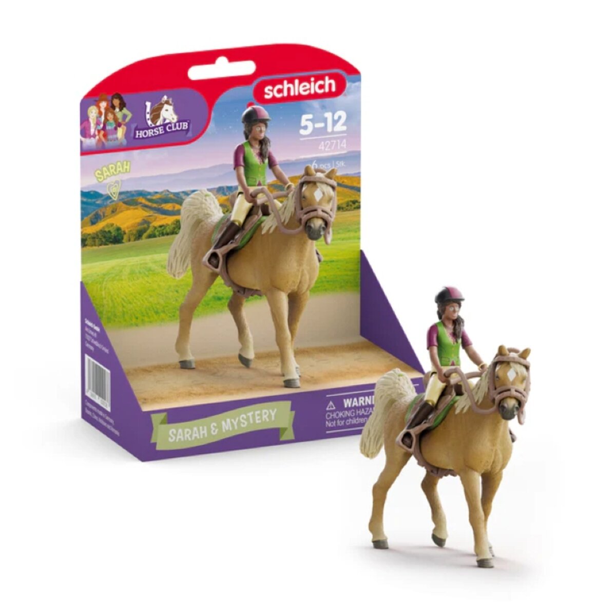 Schleich® 42714 Horse Club Sarah & Mystery