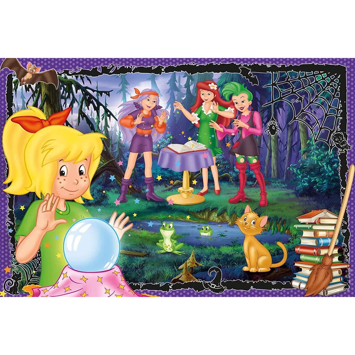 Schmidt Spiele Puzzle - Puzzle Bibi Blocksberg verhext, 60 Teile
