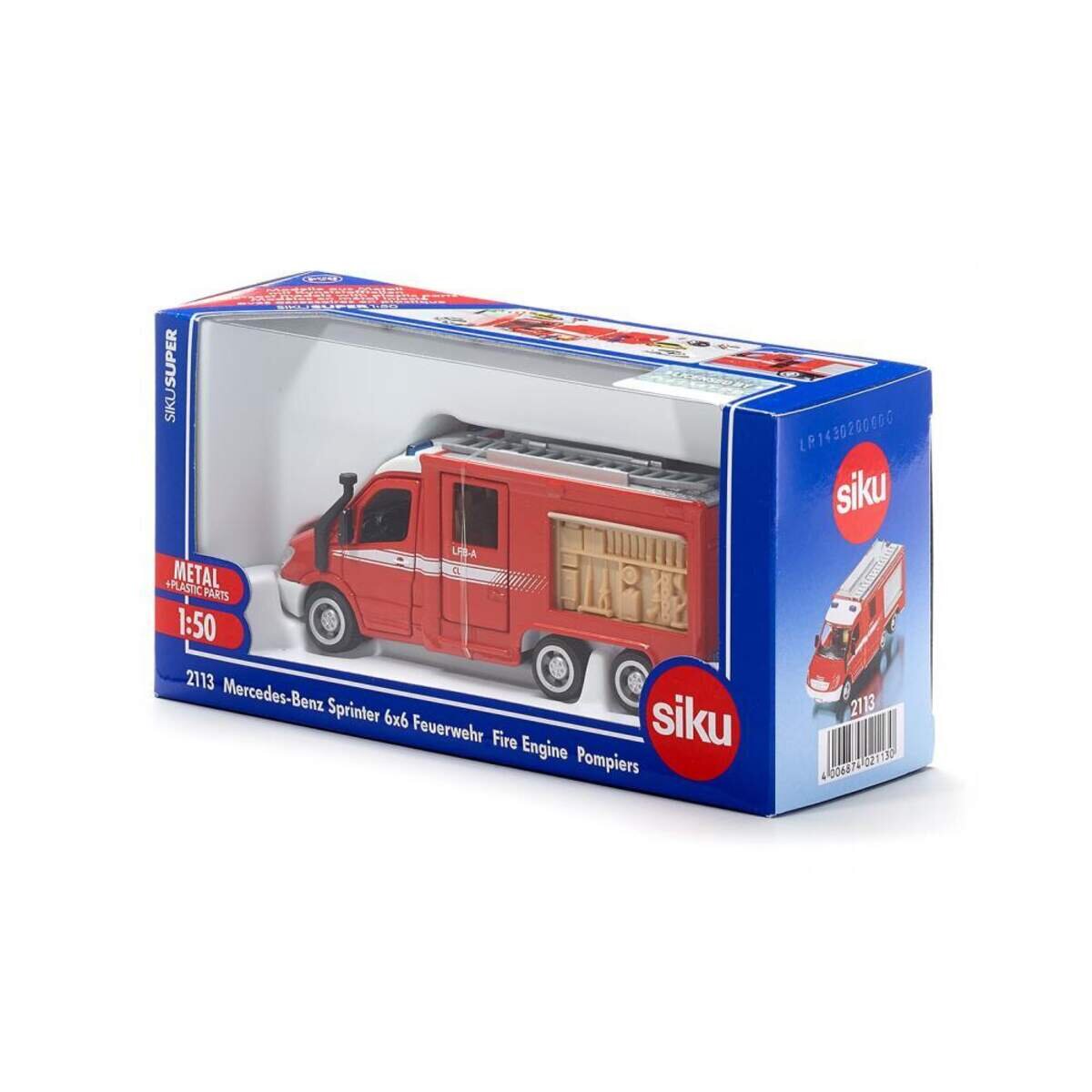 SIKU 2113 Mercedes-Benz Sprinter 6x6 Feuerwehr