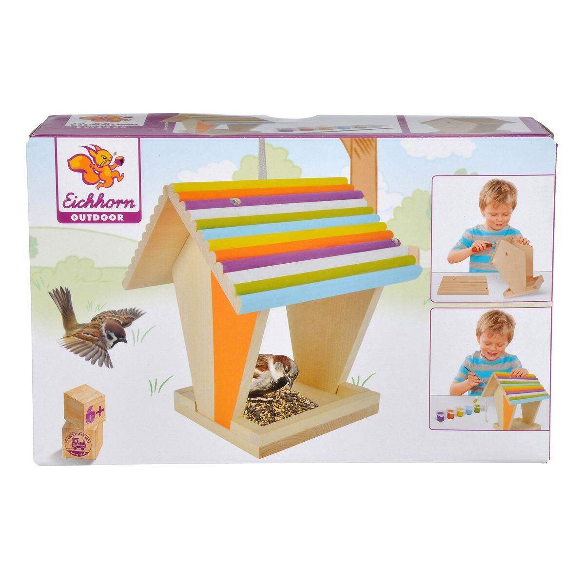 Simba Eichhorn Bastelset Outdoor Futterhaus
