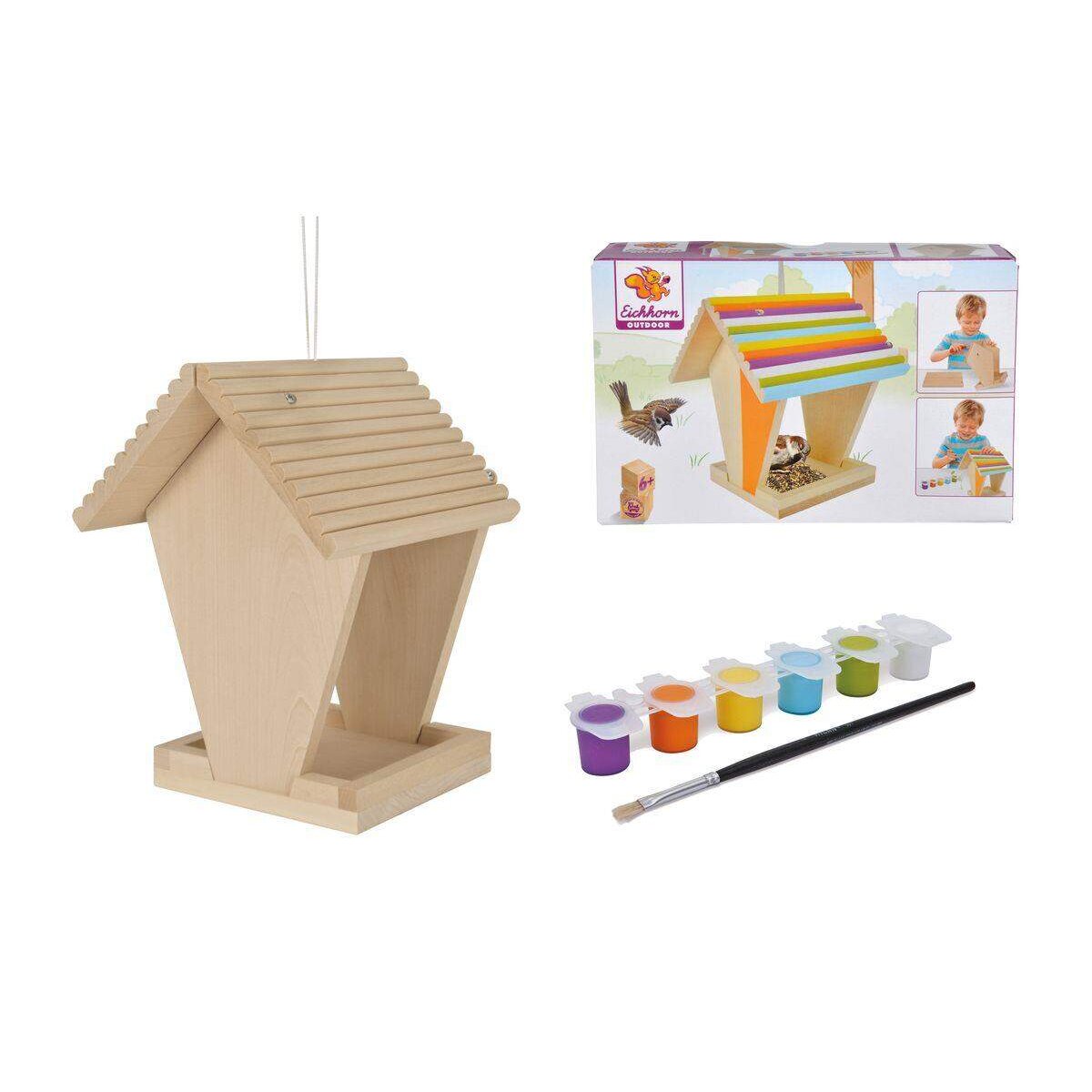 Simba Eichhorn Bastelset Outdoor Futterhaus