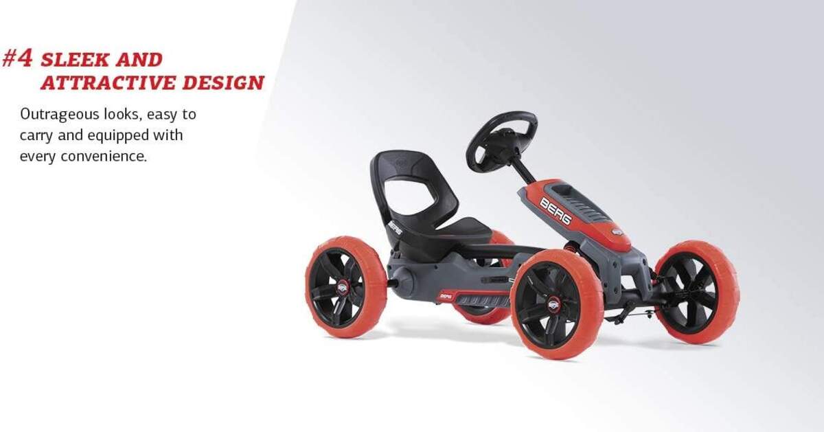 Berg Pedal-Gokart Reppy Roadster mit soundbox