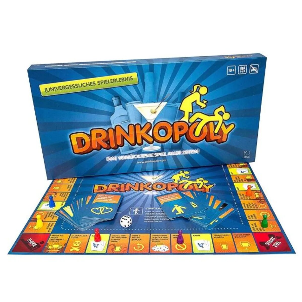 Crazy Dice Drinkopoly