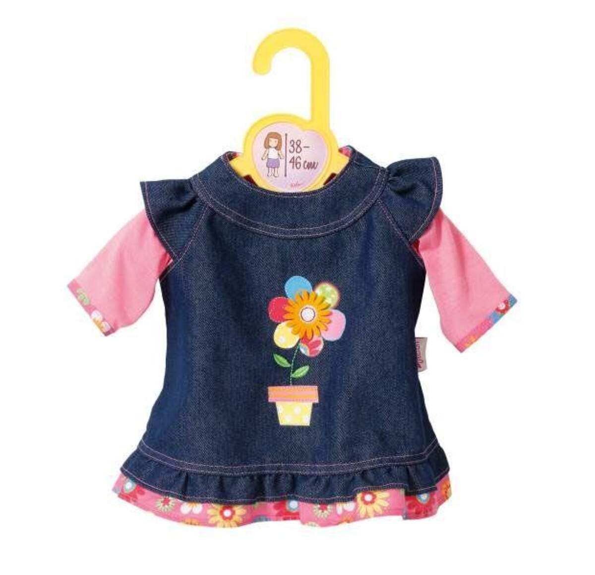 Dolly Moda Jeanskleid, 38-46cm