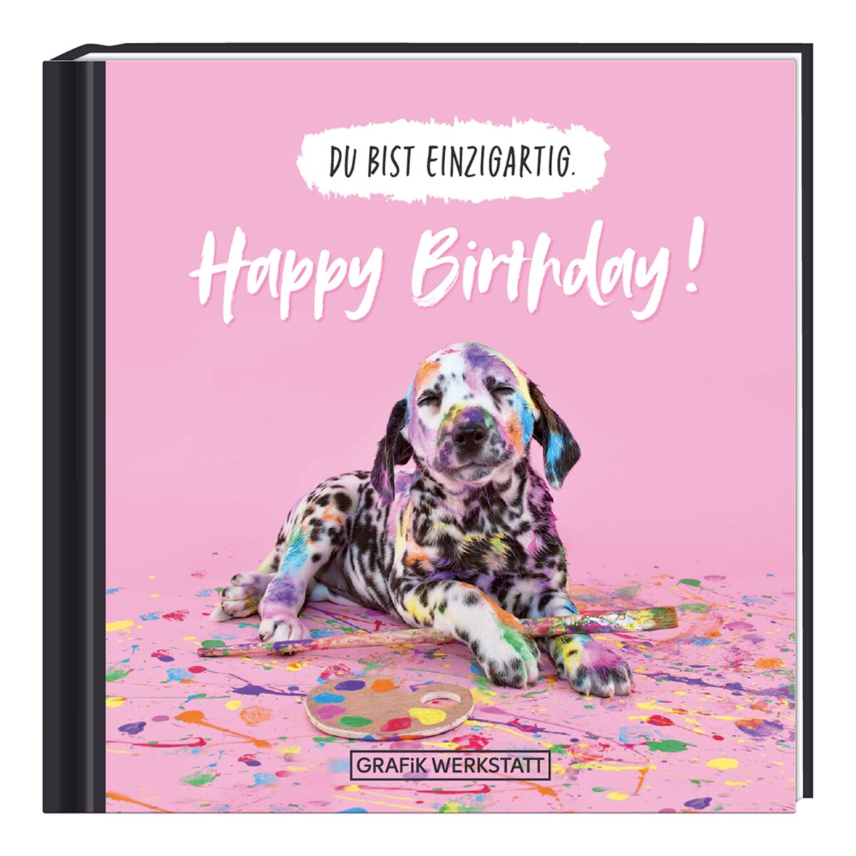 Grafik Werkstatt Minibuch Du bist einzigartig - Happy Birthday