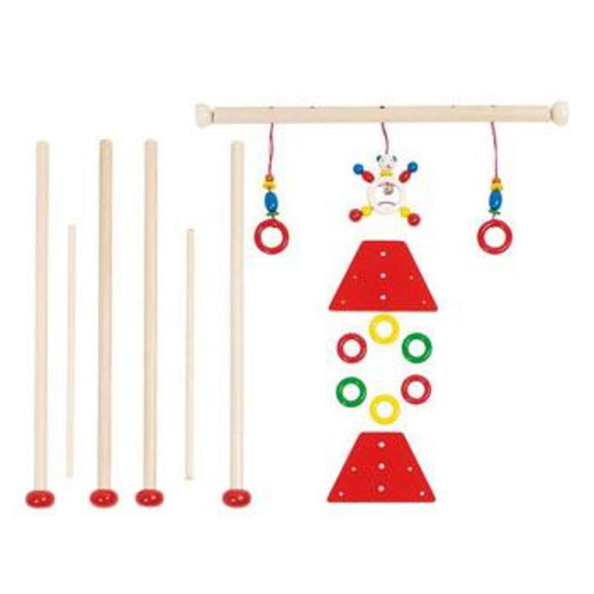 Heimess Baby-Fit rot Greif-und Spieltrainer