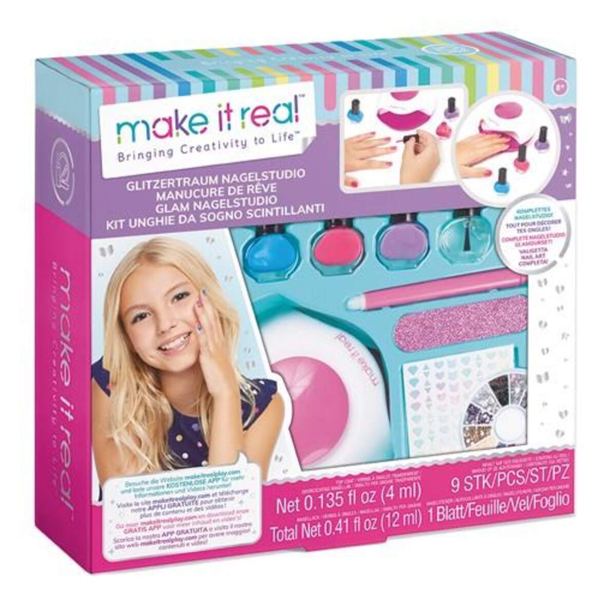 make it real Glitzertraum Nagelstudio