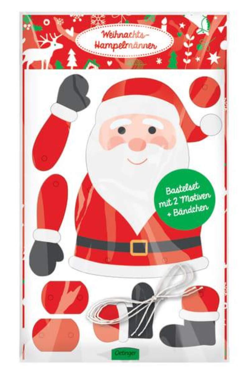 Oetinger Weihnachten Weihnachts-Hampelmänner