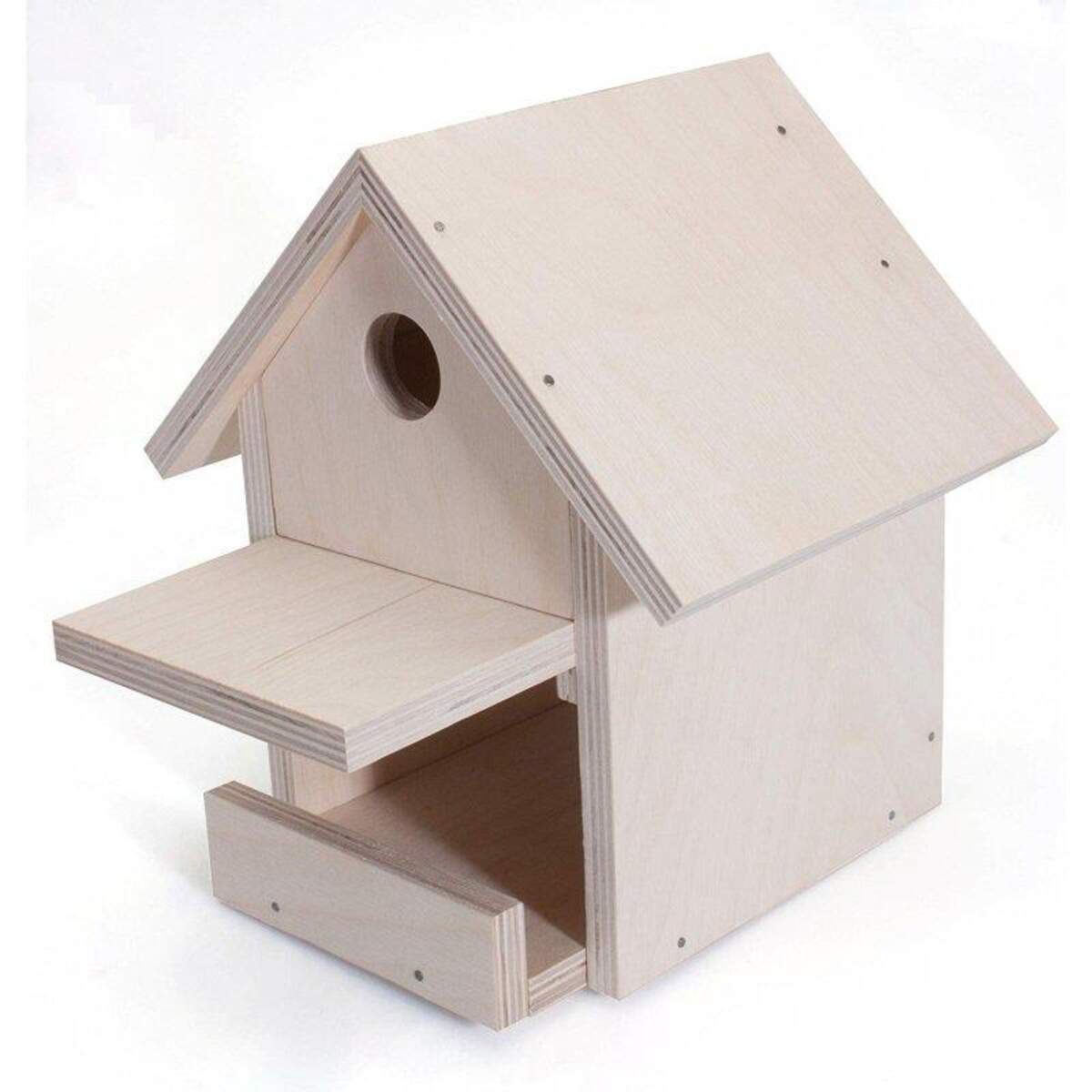 Pebaro Holzbauset Vogelhaus