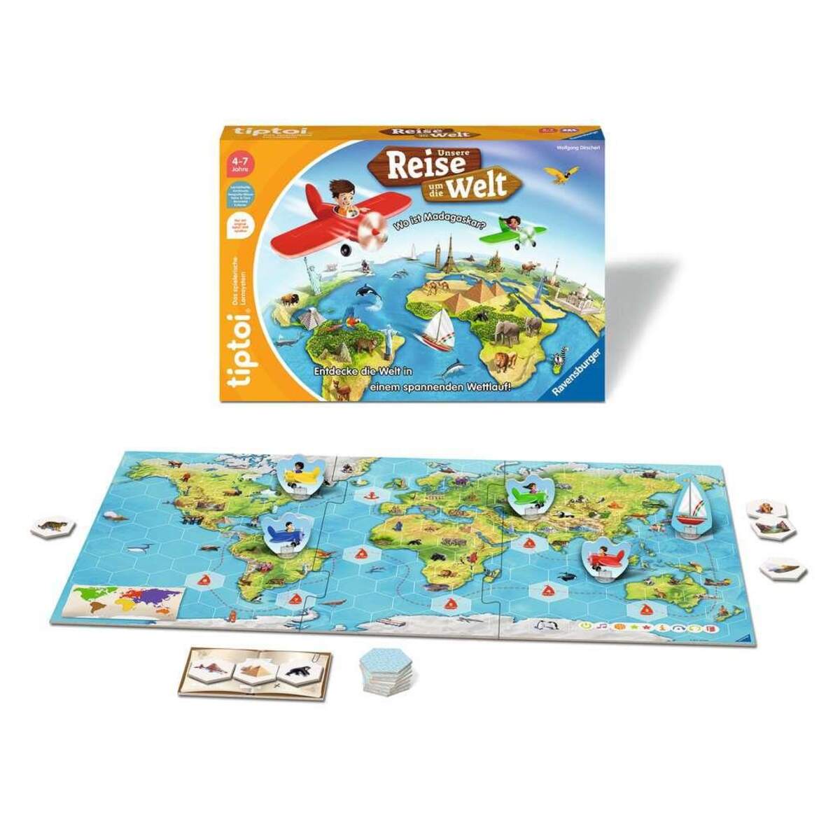 Ravensburger tiptoi® Unsere Reise um die Welt