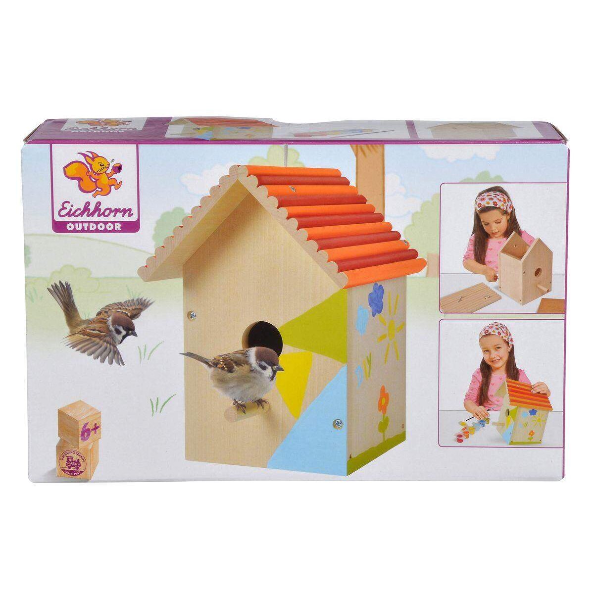 Simba Eichhorn Bastelset Outdoor Vogelhaus