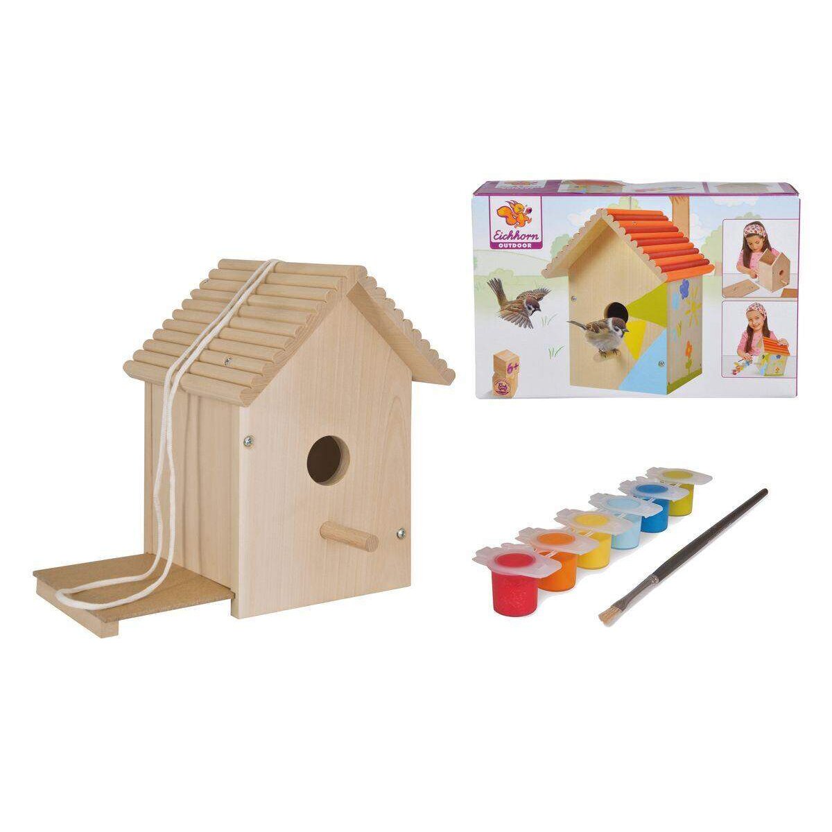 Simba Eichhorn Bastelset Outdoor Vogelhaus