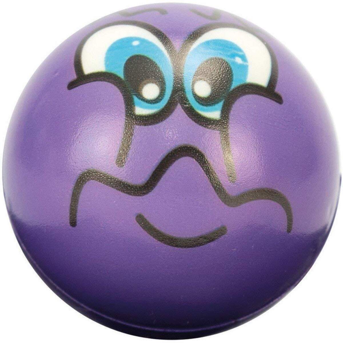 Sporty Antistressball Happy Face, sortiert