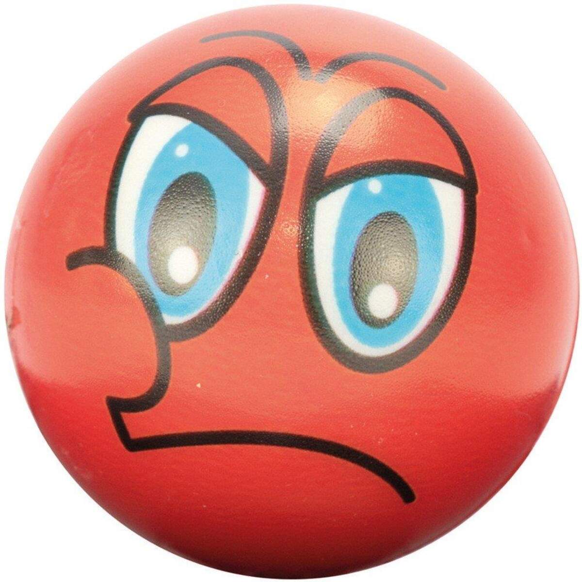 Sporty Antistressball Happy Face, sortiert