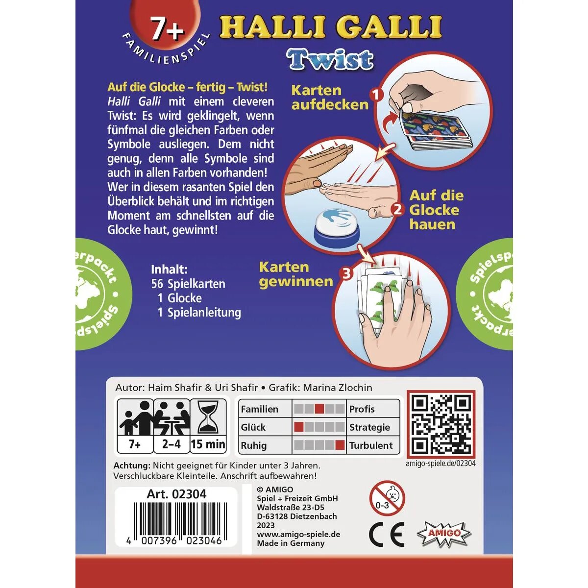 AMIGO Halli Galli Twist Kartenspiel