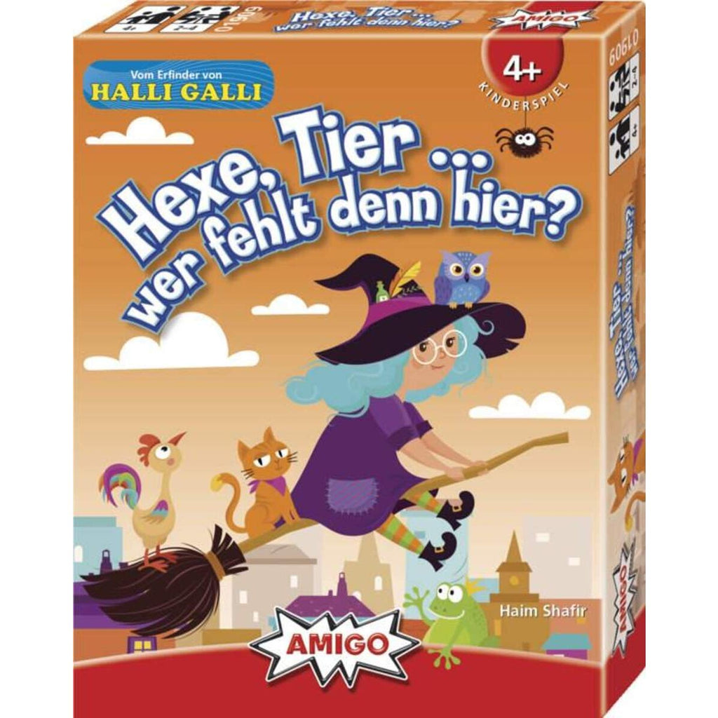 AMIGO Hexe, Tier... Wer fehlt denn hier?