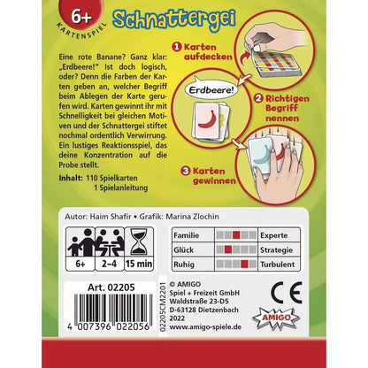AMIGO Kartenspiel Schnatteregei