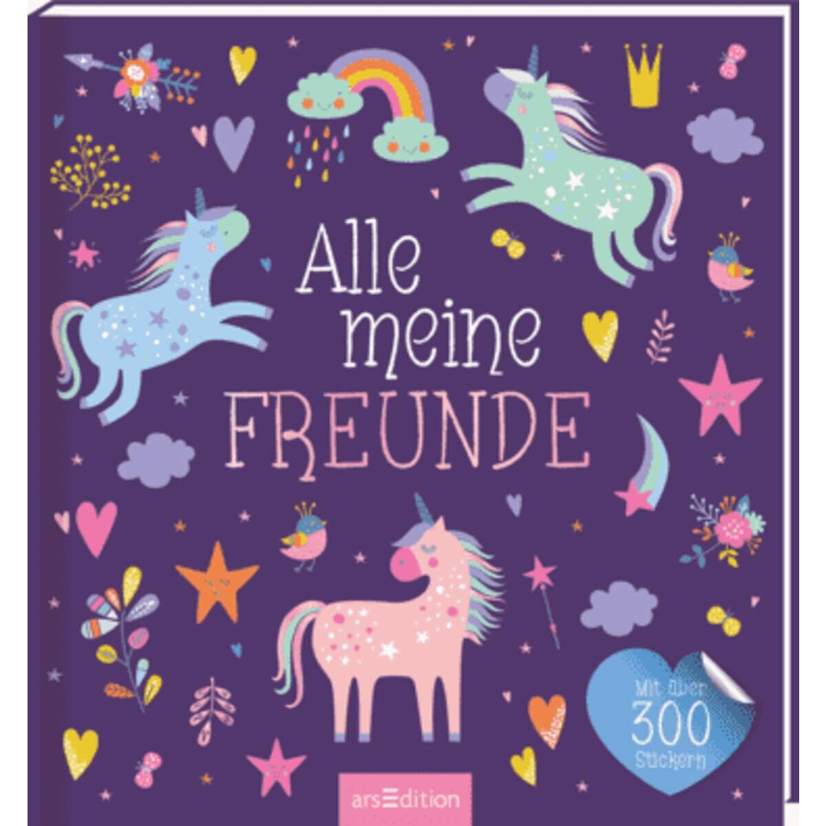 ars Edition Alle meine Freunde – Einhorn