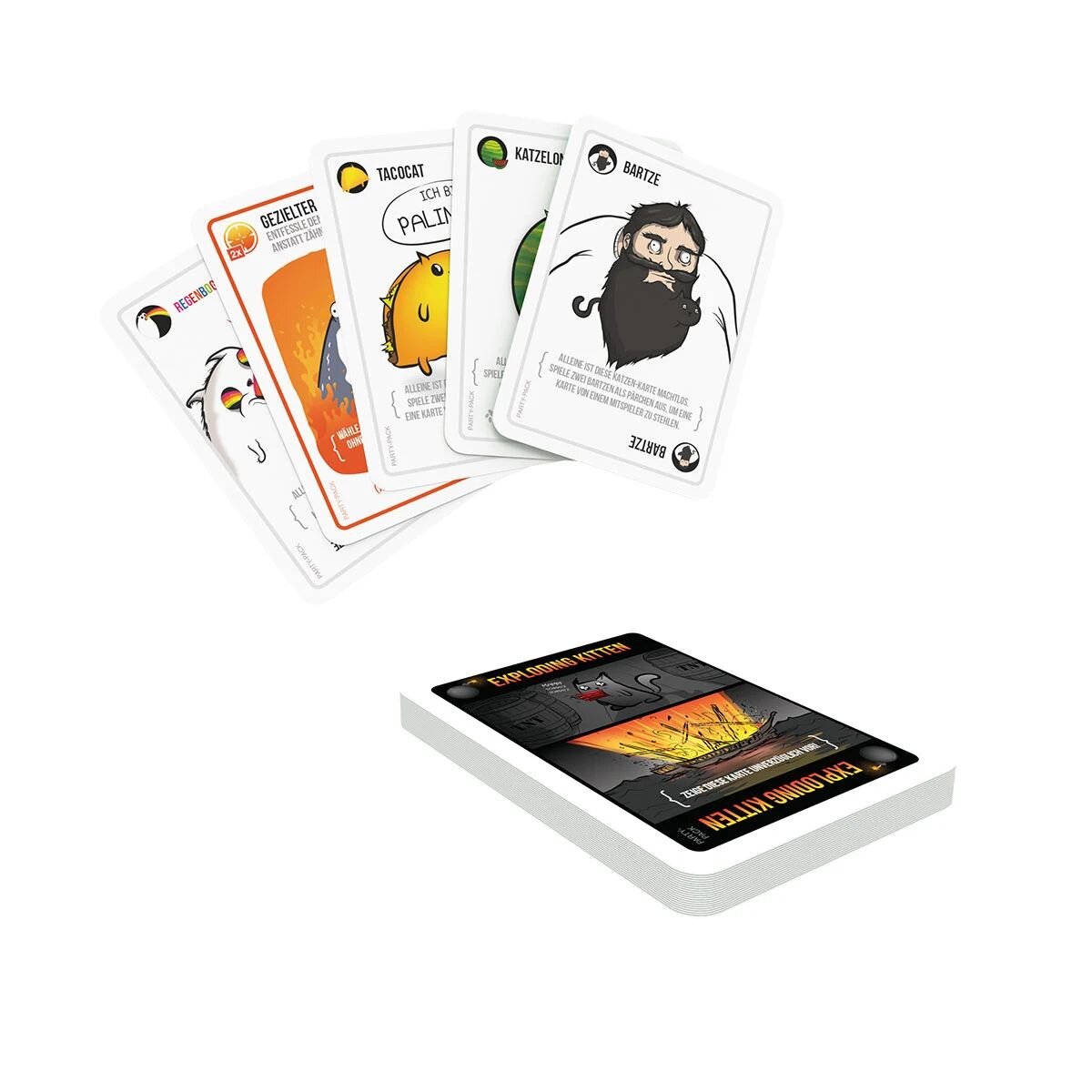 Asmodee Exploding Kittens Party-Pack