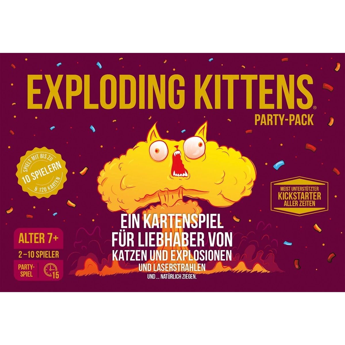 Asmodee Exploding Kittens Party-Pack