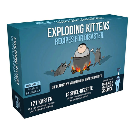 Asmodee Exploding Kittens Recipes for Disaster