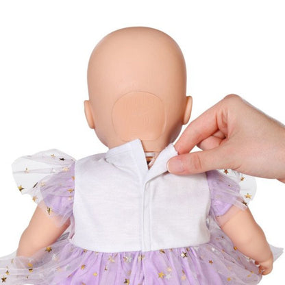 Baby Annabell® Tütü Kleid lila mit Sternen 43cm