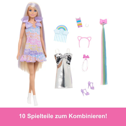 Barbie Haarspiel Puppe Blond