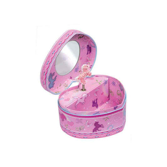 bb Klostermann Spieluhr Herz pink Einhorn "Für Elise"