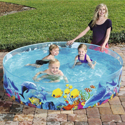 Bestway Fill'N Fun Planschbecken "Odyssey" 183 x 38 cm