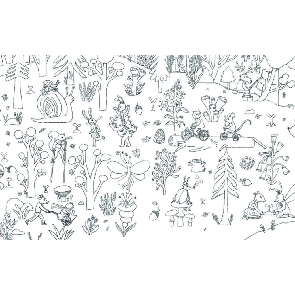 Bohem Fantastischer Wald - Das Malbuch