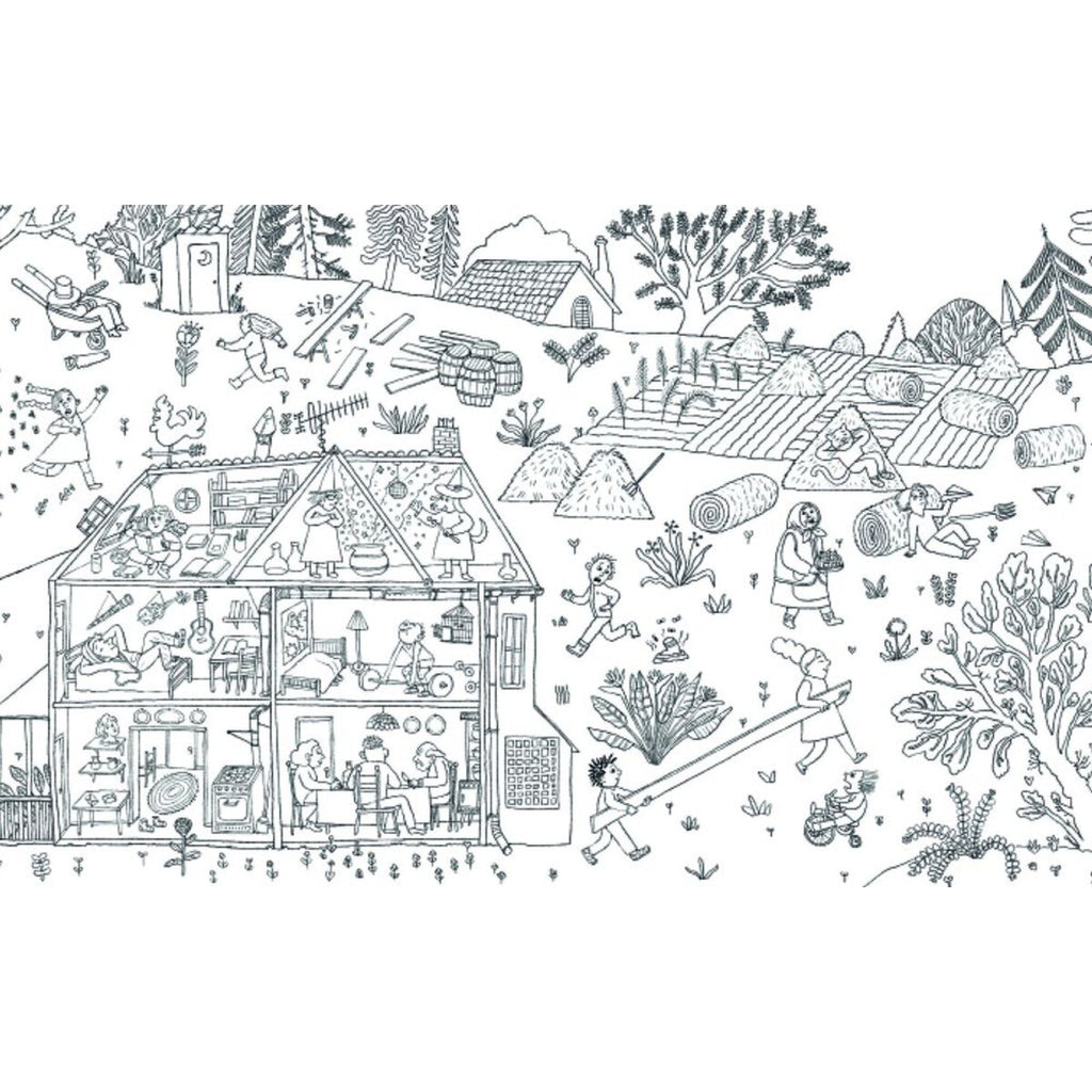 Bohem Fantastischer Wald - Das Malbuch