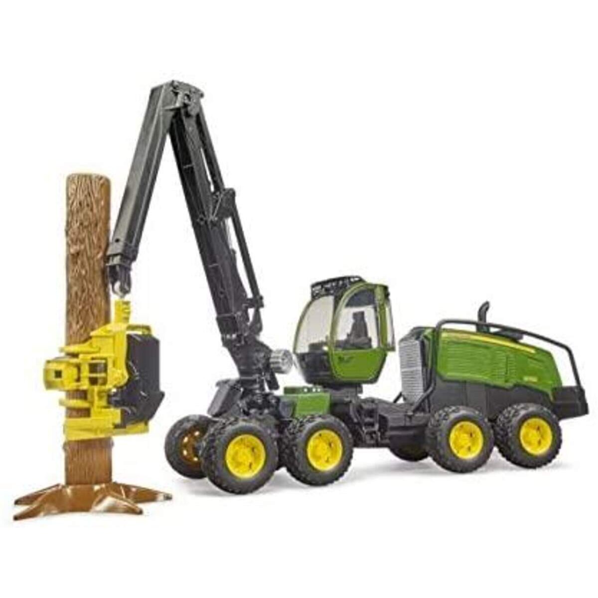 BRUDER® 02135 John Deere 1270G Harvester mit Baumstamm