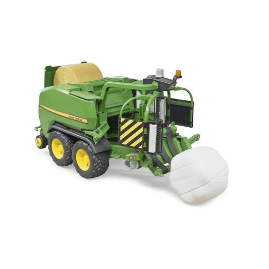 BRUDER® 2032 John Deere Rundballen-Presswickelkombination