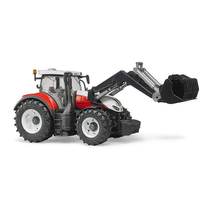BRUDER® 3181 Steyr 6300 Terrus CVT mit Frontlader