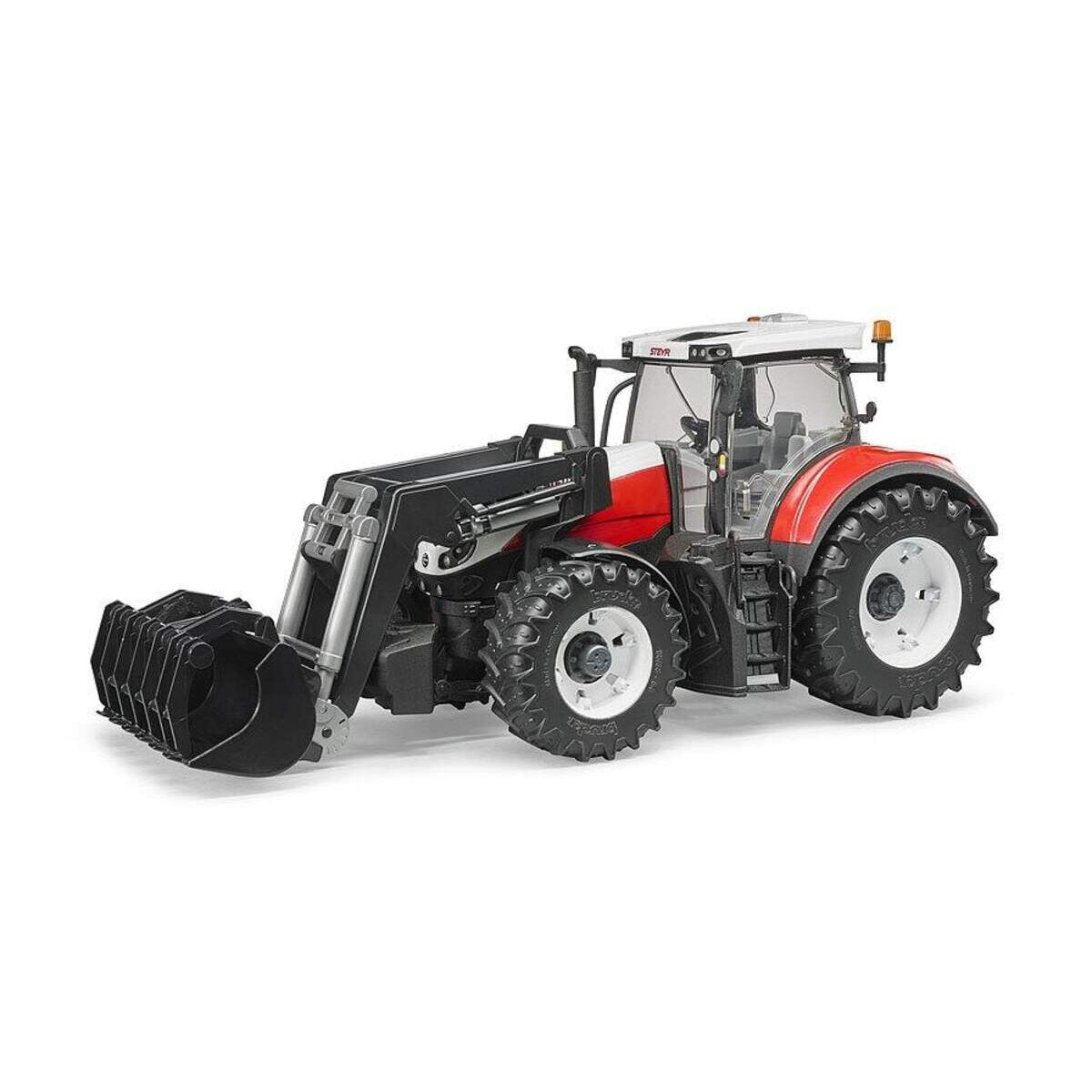 BRUDER® 3181 Steyr 6300 Terrus CVT mit Frontlader
