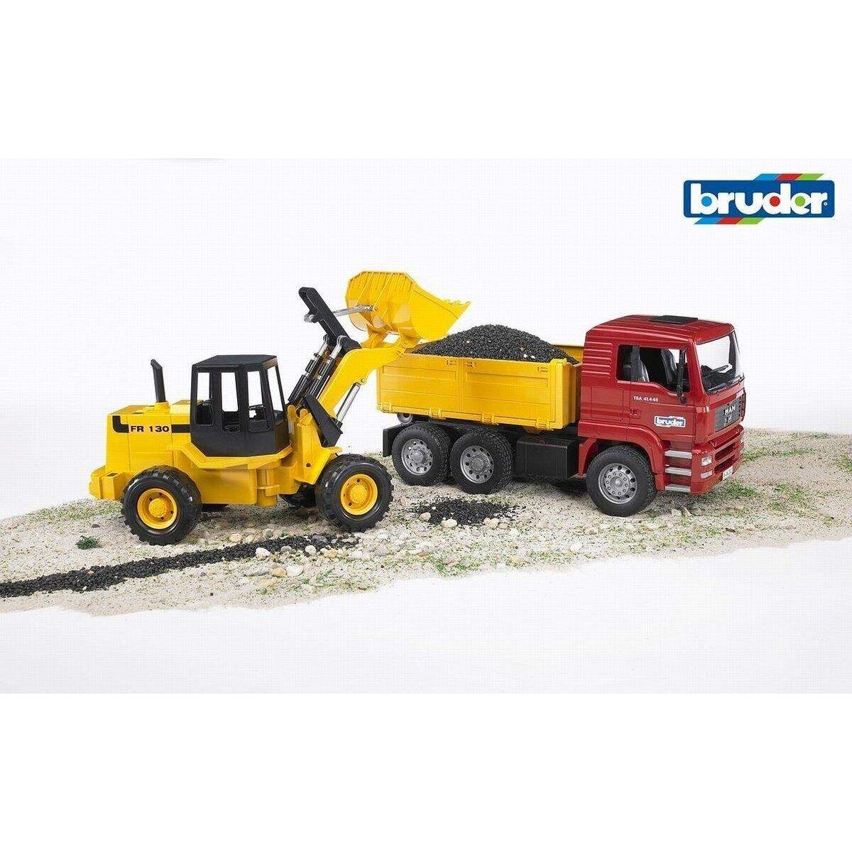 BRUDER® 2752 Kipplastwagen M. Gelenkradlader