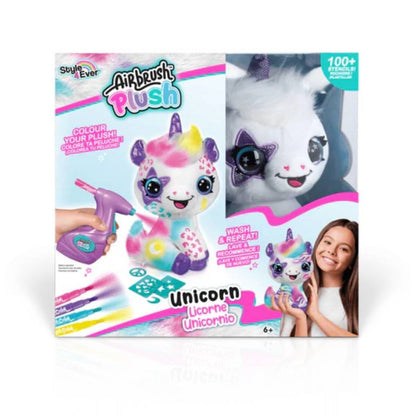 Canal Toys Airbrush Plush Unicorn