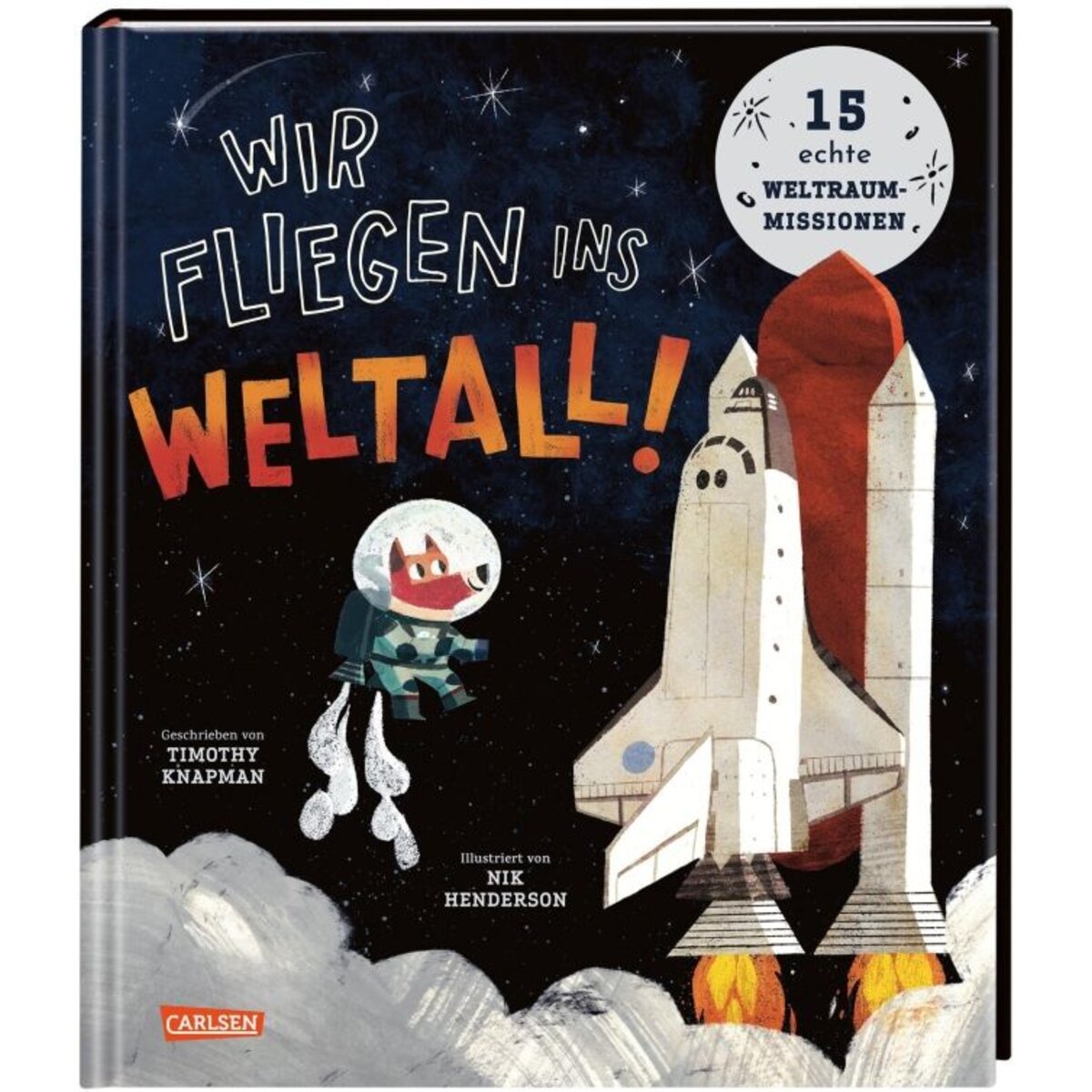 Carlsen Verlag Wir fliegen ins Weltall!