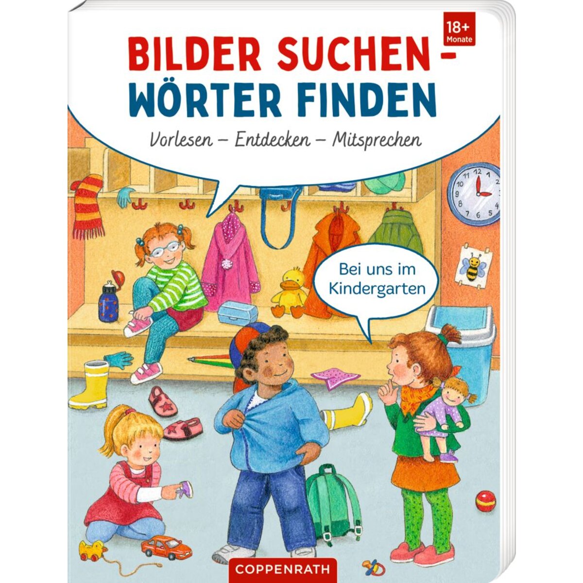 Coppenrath Verlag Bilder suchen - Wörter finden: Bei uns im Kindergarten (Buchbonus)