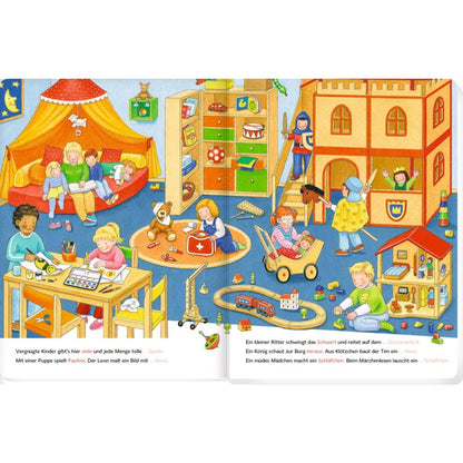 Coppenrath Verlag Bilder suchen - Wörter finden: Bei uns im Kindergarten (Buchbonus)