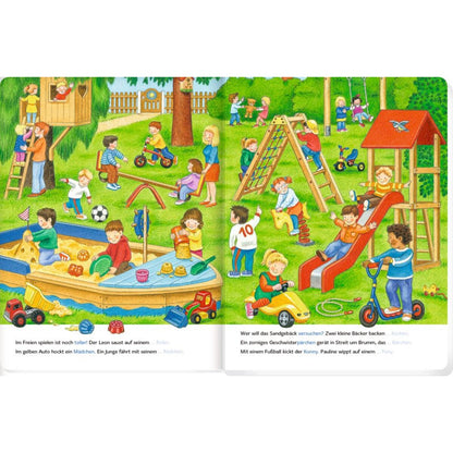 Coppenrath Verlag Bilder suchen - Wörter finden: Bei uns im Kindergarten (Buchbonus)